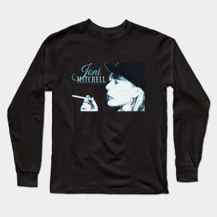 Joni mitchell | Illustration Long Sleeve T-Shirt